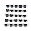 50pcs 6x6x4.3mm 4pin tactile tact push button micro switch dip feet copper ME