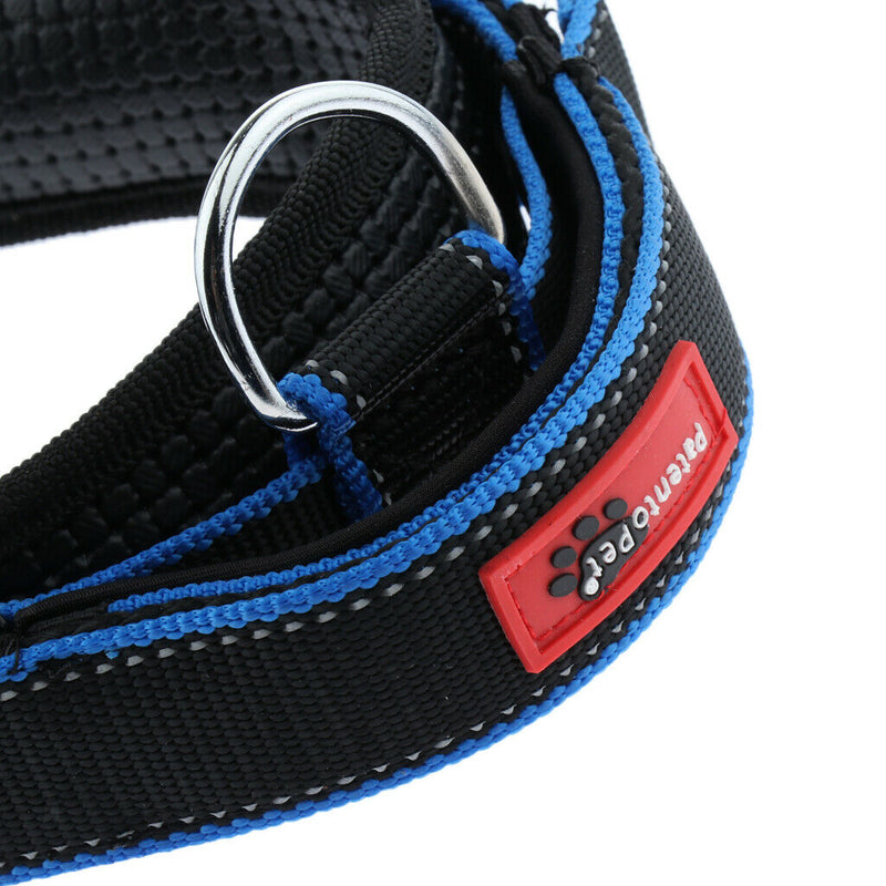 Pet Dog Collar Neck Belt with Adjustable Strap Dog Cat Pet Accessories Blue