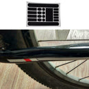 5PCS Bike Folding Frame Protective Film Anti- Scratch Rhinoceros Leather S YOQ