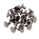 40 Sets Chicago Screws 8mm Screwback Spot Leather Nail Rivet Button Studs