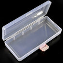 2pcs PVC Nail Art Pen Brush Manicure Pedicure Tools Storage Box Container Case