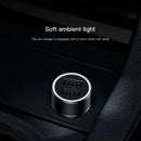 Baseus Universal 3.4A Metal Dual Usb Car Charger With Charging Cable For Ip