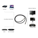 3.5mm Digital Optical Audio Cable Mini Toslink to Toslink Optic Cable(1.5m)