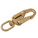 23KN Outdoor Self Locking Carabiner Keychain Climbing Backpack Hook Anti Falling