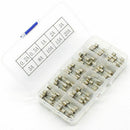 100Pcs Set 5x20mm Quick Blow Glass Tube Fuse Assorted Kits,Fast-blow Glass  F5D2