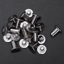 Scrapbook 5mm x 8mm Nickel-plated Binding Post Screw 10pcs L2C1