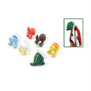 6Pcs/set Cute Cartoon Animal Tail Strong Sucker Suction Hook Baby Bathroom
