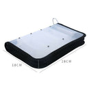 Fishing Bait Bag Wood Shrimp Storage Bag Transparent Portable Fishing Bag L