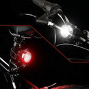 USB Rechargeable LED MTB Bike Bicycle Front Lights Set Headlight Tail Rear Lamp