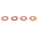4pcs Injector Copper Washer Spacer Seal 1.6HDI O-Ring for Peugeot OE198173