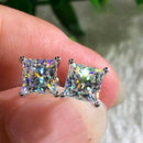Fashion Luxury Ear Stud Earrings Women Crystal Geometric Earrings Jewelry GiME