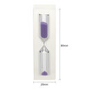 3min Crystal Hourglass Sandglass Sand Clock Kids Timers Craft Gift Ornament