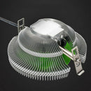 Mute 2000rpm CPU Quiet Fan Cooling Heatsink Cooler For Intel775/1155 AMD