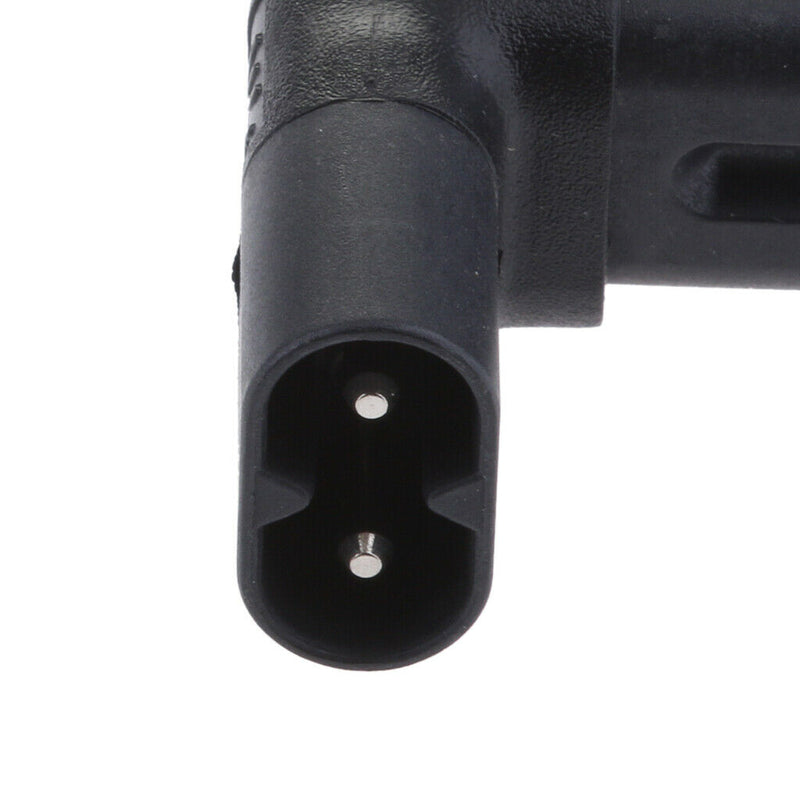 IEC320 C7 To C8 Right Angle Up Down Angle AC Adapter Plug