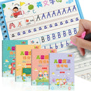 4Books Learning Numbers Letters Writing Practice Art Book Kids Copybook WitS Ew