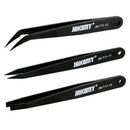 (set of 3) Anti Static , Plastic Tweezers , Heat Resistant , Anti Acid .