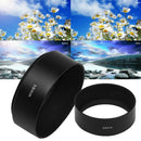 58mm Tele Telephoto Metal Lens Hood Screw-in For DSLR Canon Nikon Sony Olympus