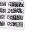 1000Pcs Tiny Screws Nut & Screwdriver Watch Eyeglass Glasses Repair Tool Kit  BX