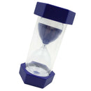 2 Pieces Plastic Sand Timer One & Two Minutes Hourglass Kitchen Tool