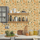 10pcs Ceramic Tile Stickers Set Decorative Wall Decals for Kitchen (TS264) A