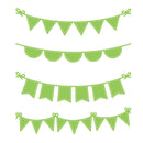 Creative Flags Wreath Crown Shape Metal Cutting Dies Photo Album Art Card`Crafts