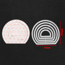 Circle Frame Metal Cutting Dies for DIY Scrapbooking Card Die Cuts (AB0044) A