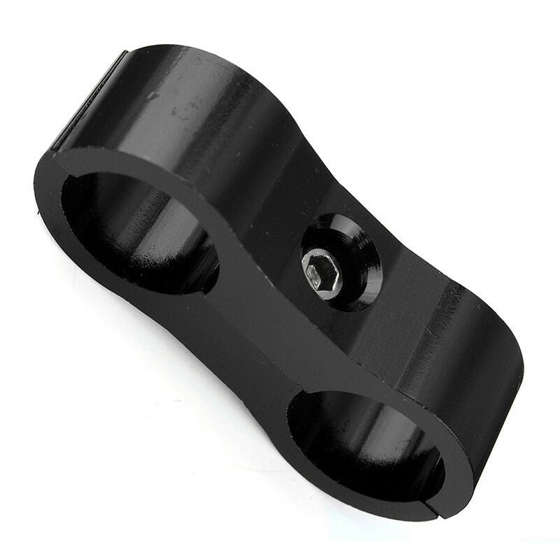 10 pcs AN6 AN-6 13.4MM Braided Hose Separator Clamp Fitting Adapter Bracket FT