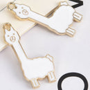 10Pcs/Set Enamel Alloy Alpaca Sheep Charms Pendant Jewelry DIY Making Craft G 3C