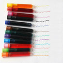 12pcs/set Multi-color Ink Cartridges Refill Fountain Plastic Universal Pen J5A2