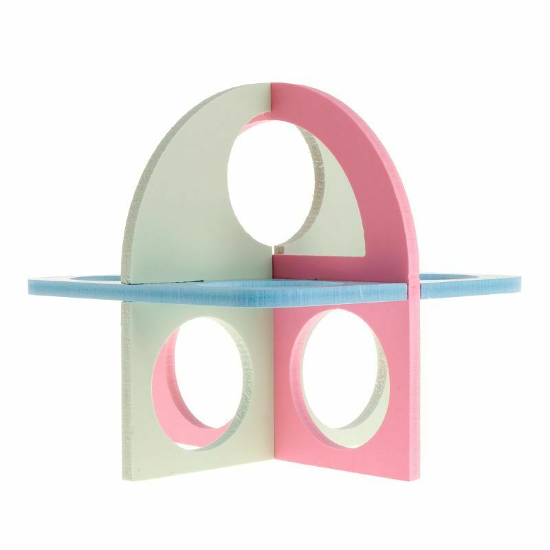 Hamster Ladder Exercise Fitness Toys Squirrel Guinea Pig Colorful Cage DecoSEAU