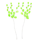 50pcs Acrylic Crystal Bud Branches Artificial Flower Twigs For Party Green
