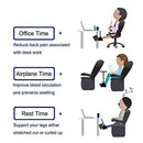 Ergonomic Foot Rest, Travel Footrest Airplane Leg Rest Flight Foot Hammock  A1E9