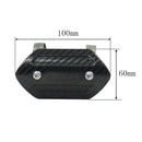 Motorcycle Exhaust Muffler Carbon Fiber Protection Heat Shield Cover