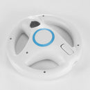 Steering Wheel for Nintend Wii Mario Racing Games Remote Controller (White)