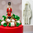 Nutcracker Solder Silicone Mold Sugarpaste Candy Chocolate Baking Mold Xmas gi%!