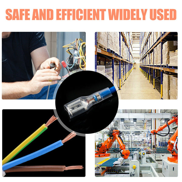 285pcs Insulated Male Female Wire Connector Electrical Wire Crimp Terminals