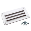 ABS Plastic Louvered Vent Ventilation for Boat, Caravan & RV 14cm x 7.9cm