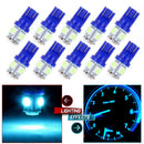 10X Ice Blue T10 Wedge 5050 5SMD W5W 168194 2825175 LED