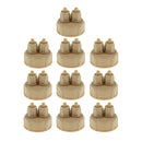 10x Fish Plant Tank Aquarium CO2 Generator Reactor Bottle Cap For Live Plant