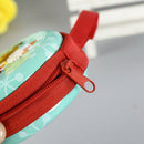 5* Merry Christmas Gift Metal Coin Purse Santa Claus Prints Women Coin Case Gift