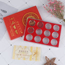 27mm Clear Round Plastic Commemorative Coin Capsule Container Holder  OZ