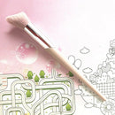 1Pcs Angled Blush Makeup Brush Contour Blusher Face Cheek Nose Loose Power  U7H5