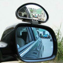 2x Car Side Blindspot Blind Spot Mirror Wide Angle View Auto Truck Univers LMV