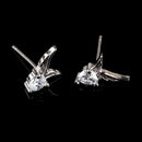 Women Simple Crystal Rhinestone Elegant Ear Stud Earrings Intriguing