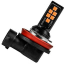 2Pcs Car Highlight Fog Light H8/H11 3030 12Smd Cold White Decoding Flash Le