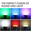 RGB LED Color Bulb Light E27 Bluetooth Control Smart Music Audio Speak YMK
