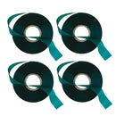 4pcs Flexible Garden 150ft Stretch Tie Tape Plant Ribbon Green Vinyl Stake