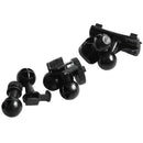 Car Suction Cup for Dash Cam Holder with 6 Types Adapter, 360 Degree Angle