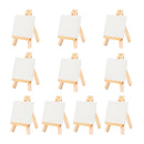 10pcs Wooden Display Easel Art Supply Tabletop Name Card Display Easel