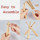 Baseball Golf Tennis Ball Display Stand Souvenir Ball Wood Holder Support